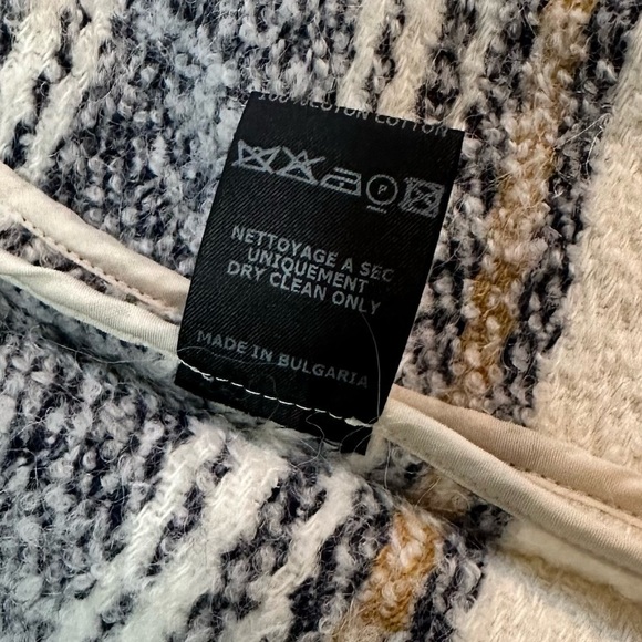 ISABEL MARANT Faby Striped Wool-Alpaca Long Coat NEW 42 - Picture 14 of 14